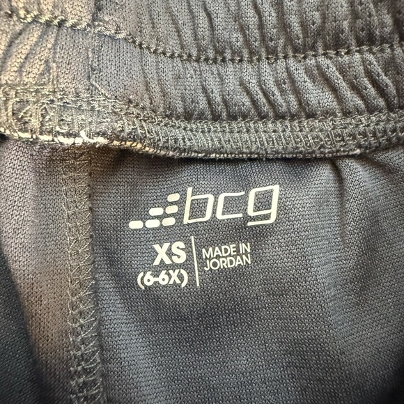 BCG Gray Athletic Shorts for Little Girls Size XS(6/6X) - Picture 3 of 5